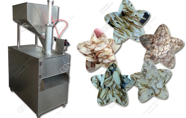 Almond Slicer Machine Working Video