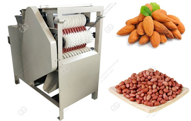 Almond Sking Peeler Machine Working Video