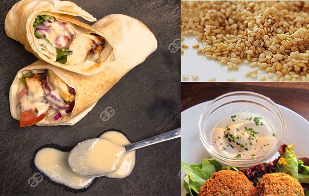 Shawarma And Tahini Sauce